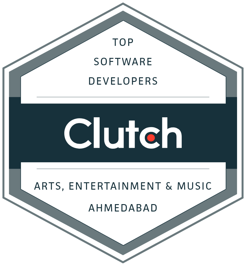 Clutch Top Software Developers Arts, Entertainment and Music award