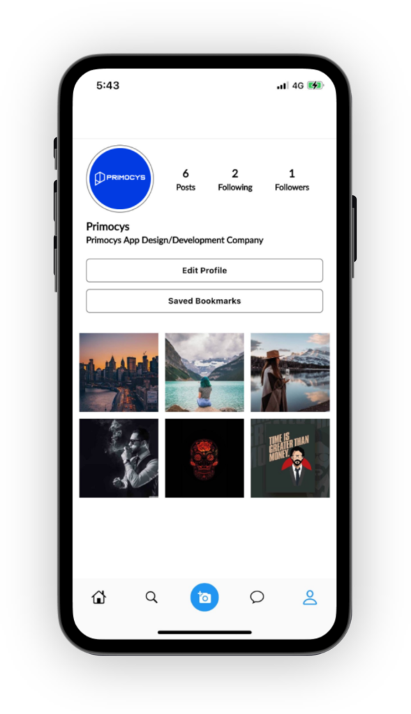 Instagram like app development