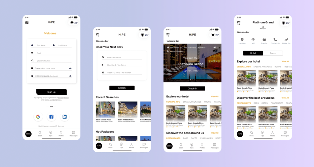airbnb like app development