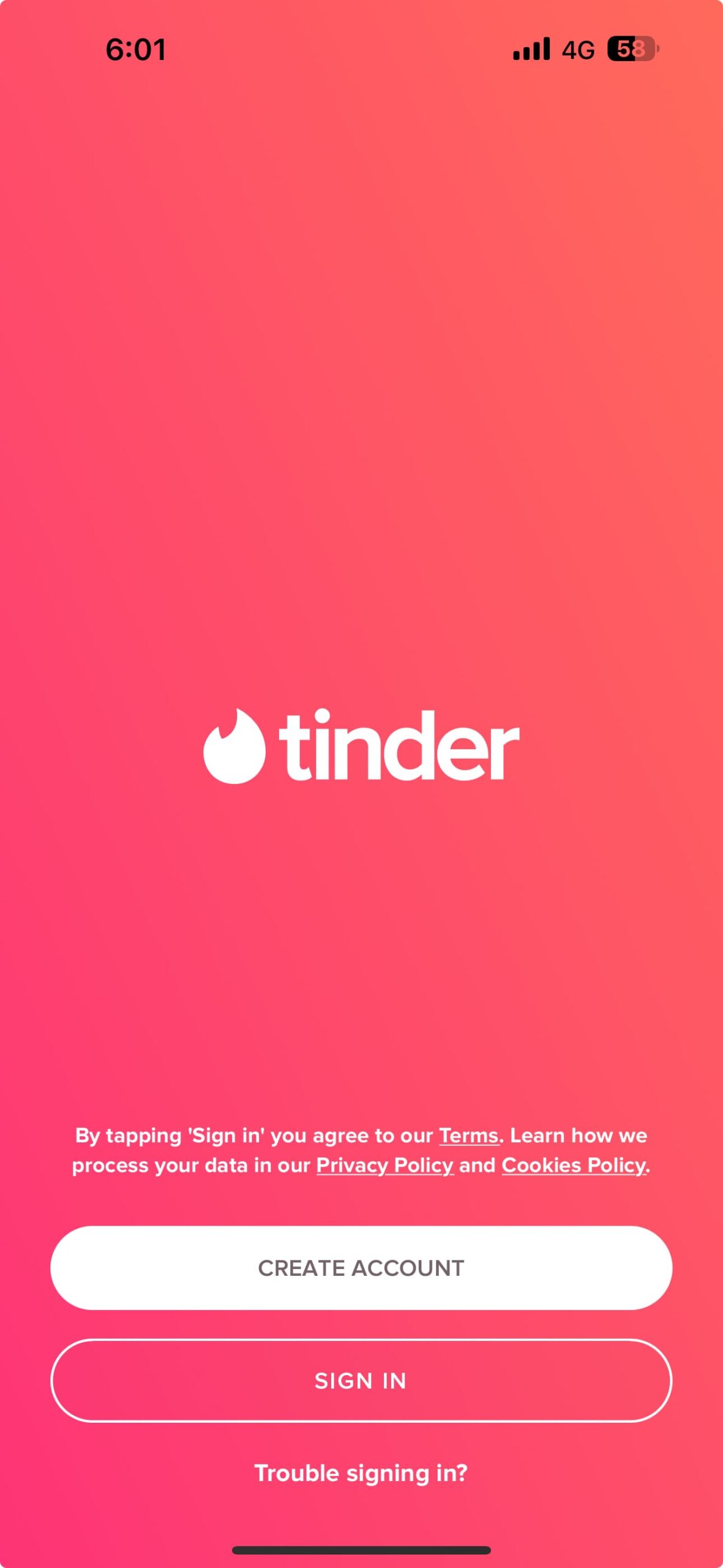 Tinder like app