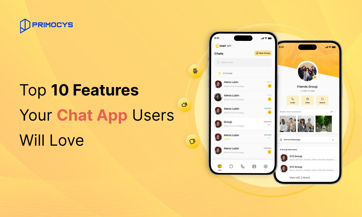 mobile chat app development