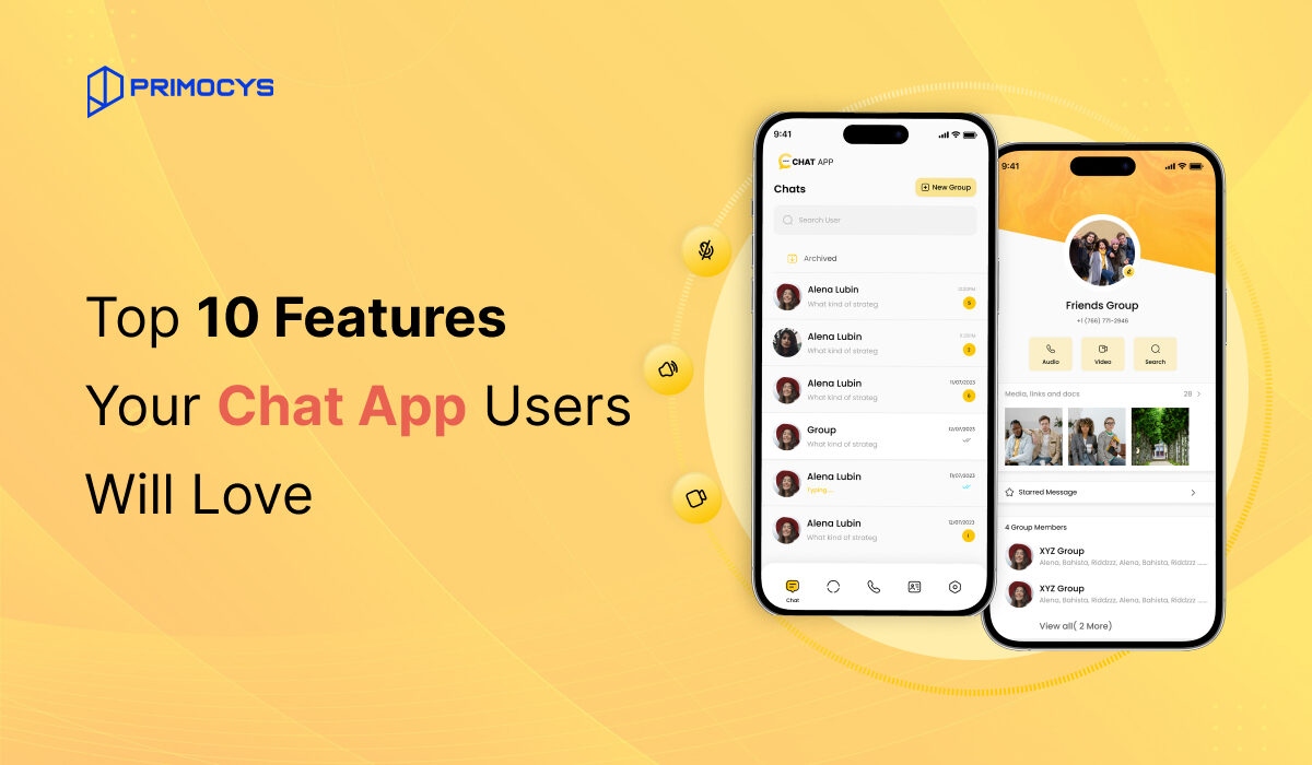 mobile chat app development