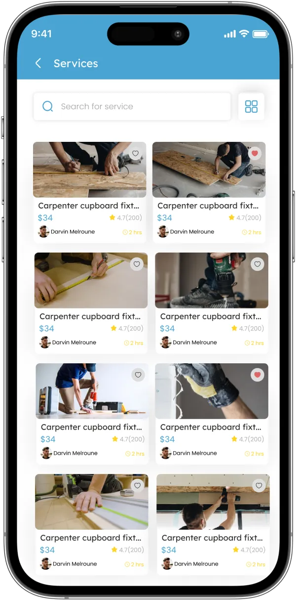 Browse & Choose Services