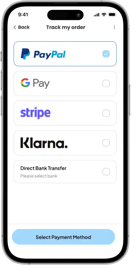 Multiple Payment Options