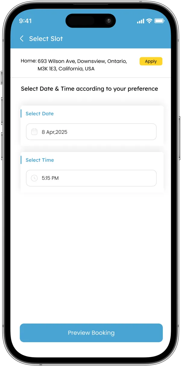 Schedule Appointments