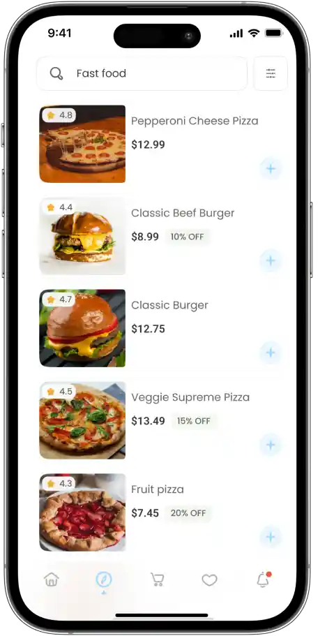 Search by Food, Cuisine, or Restaurant