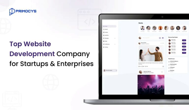 Top Website Development Company for Startups & Enterprises