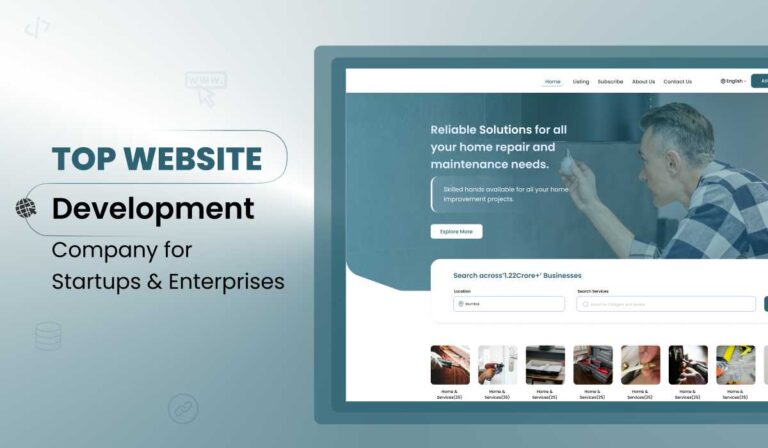 Top Website Development Company for Startups & Enterprises