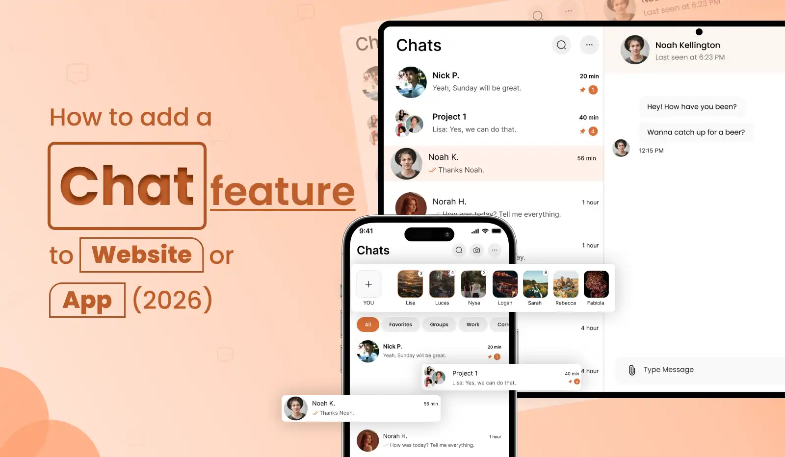 How to Add a Chat Feature to Your Website or App Without Building from Scratch (2026)