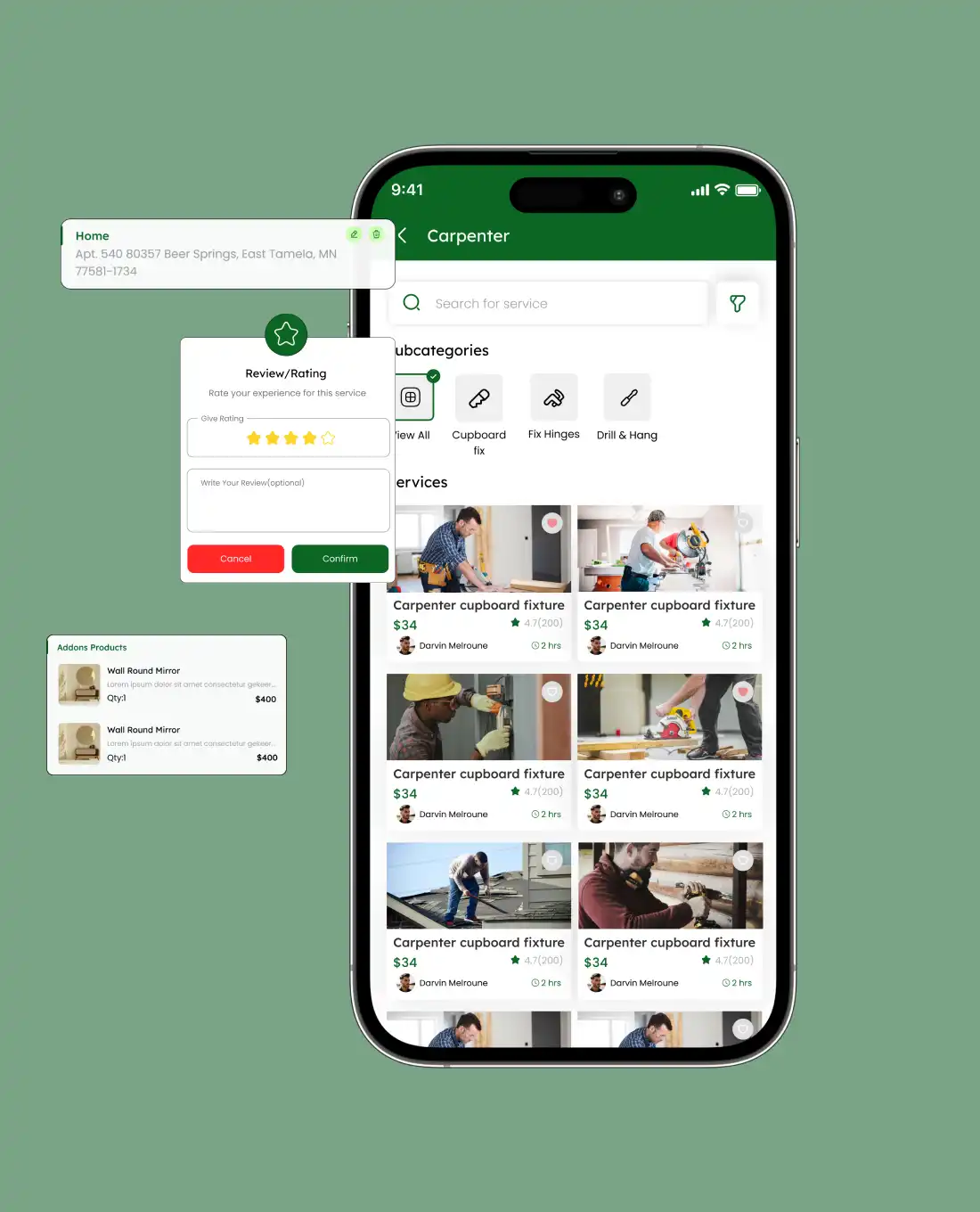 On Demand Handyman App