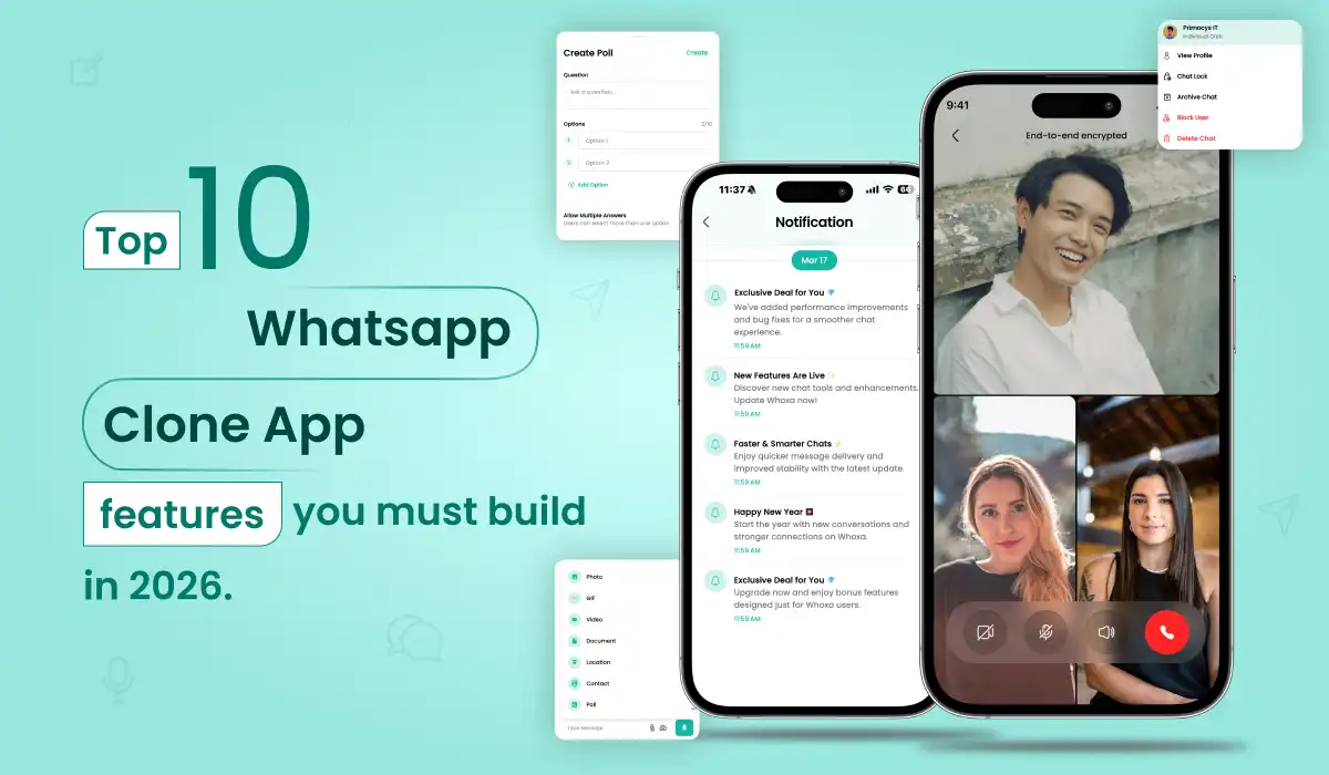 Top 10 WhatsApp Clone App Features You Must Build in 2026