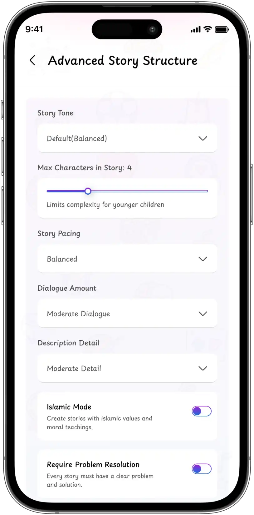 advanced story structure