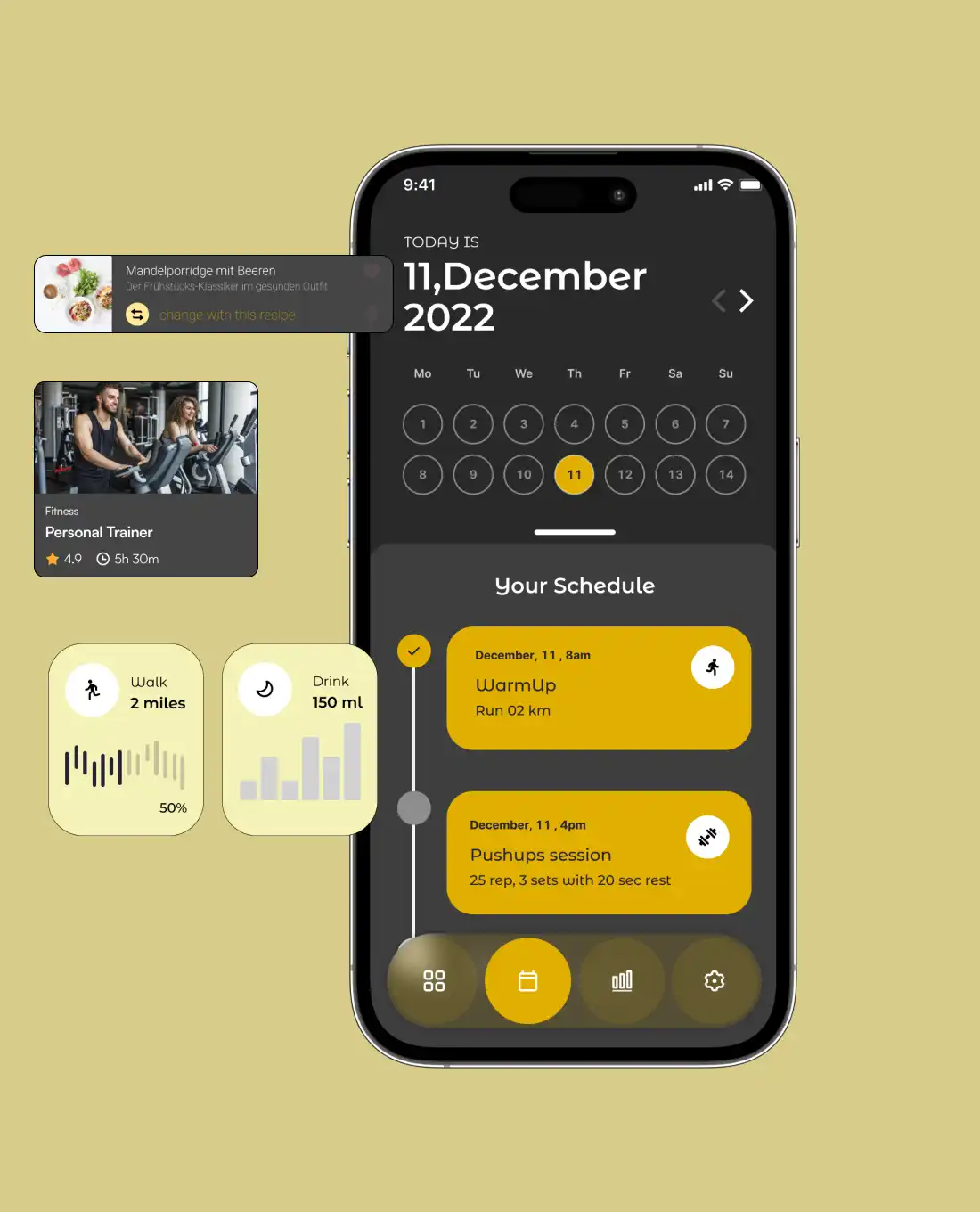 Fitness Mobile App Development