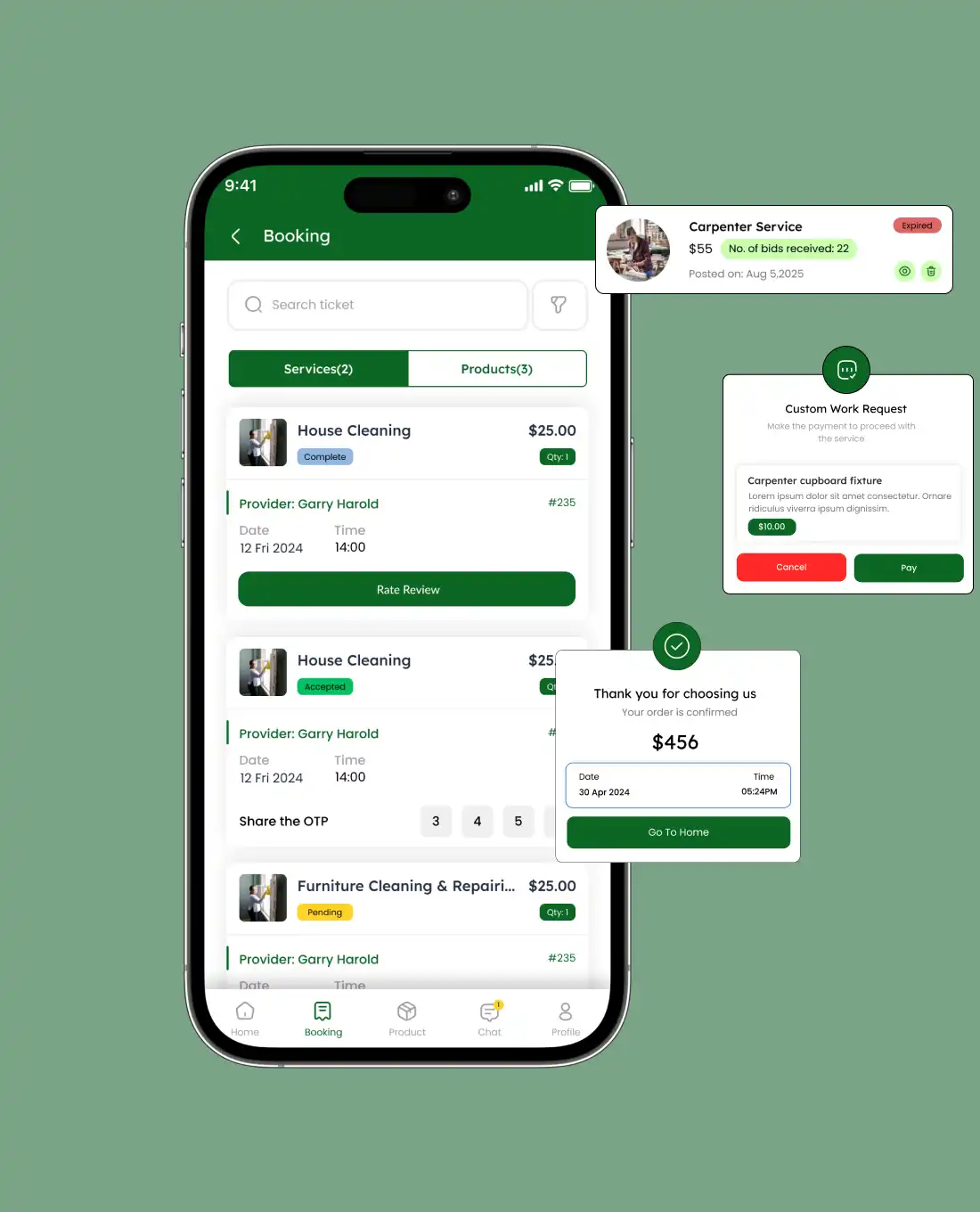 handyman app development services