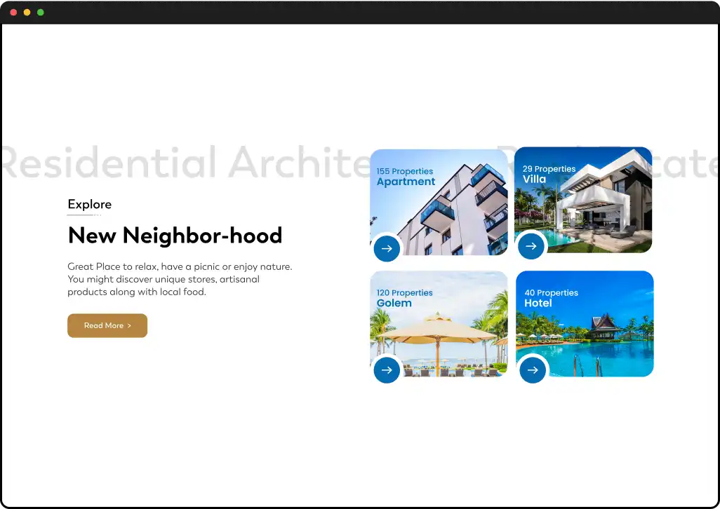  Neighborhood Guide & Property Categories