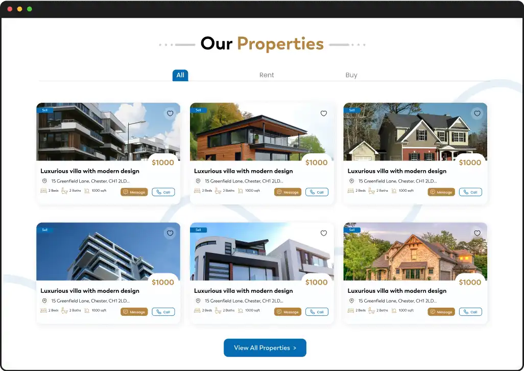 Property Listings — Rent & Buy