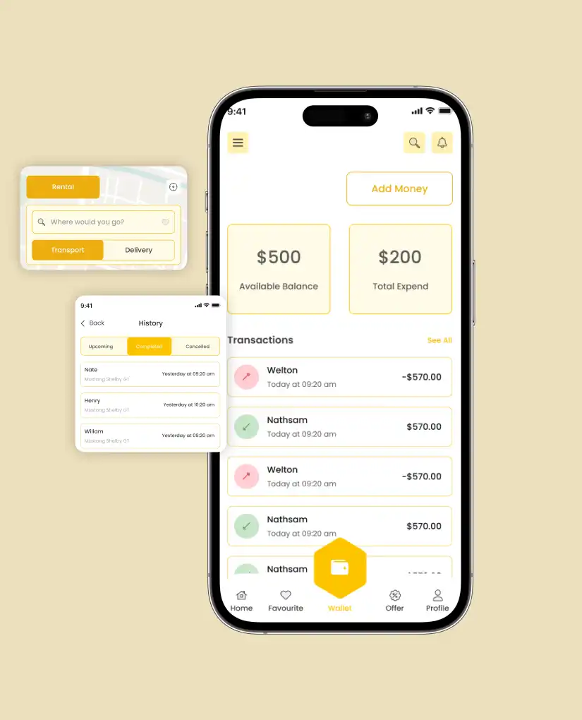 uber like taxi app
