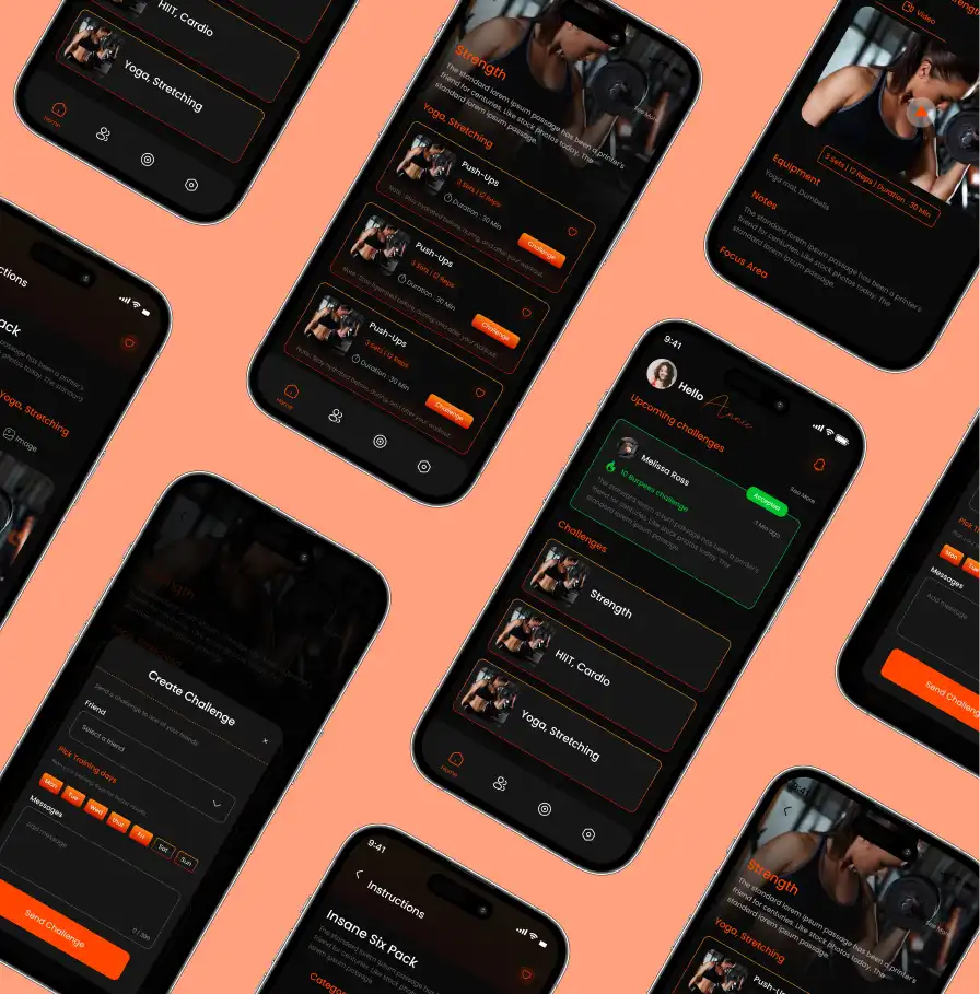 mobile fitness app