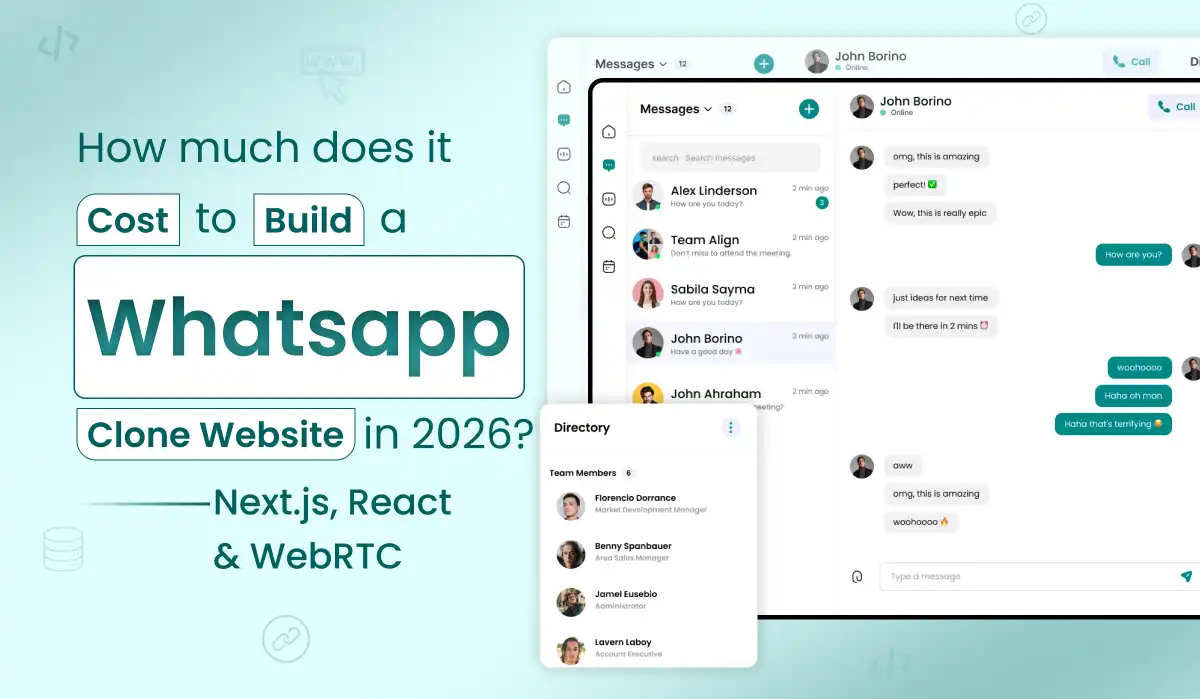 whatsapp clone website