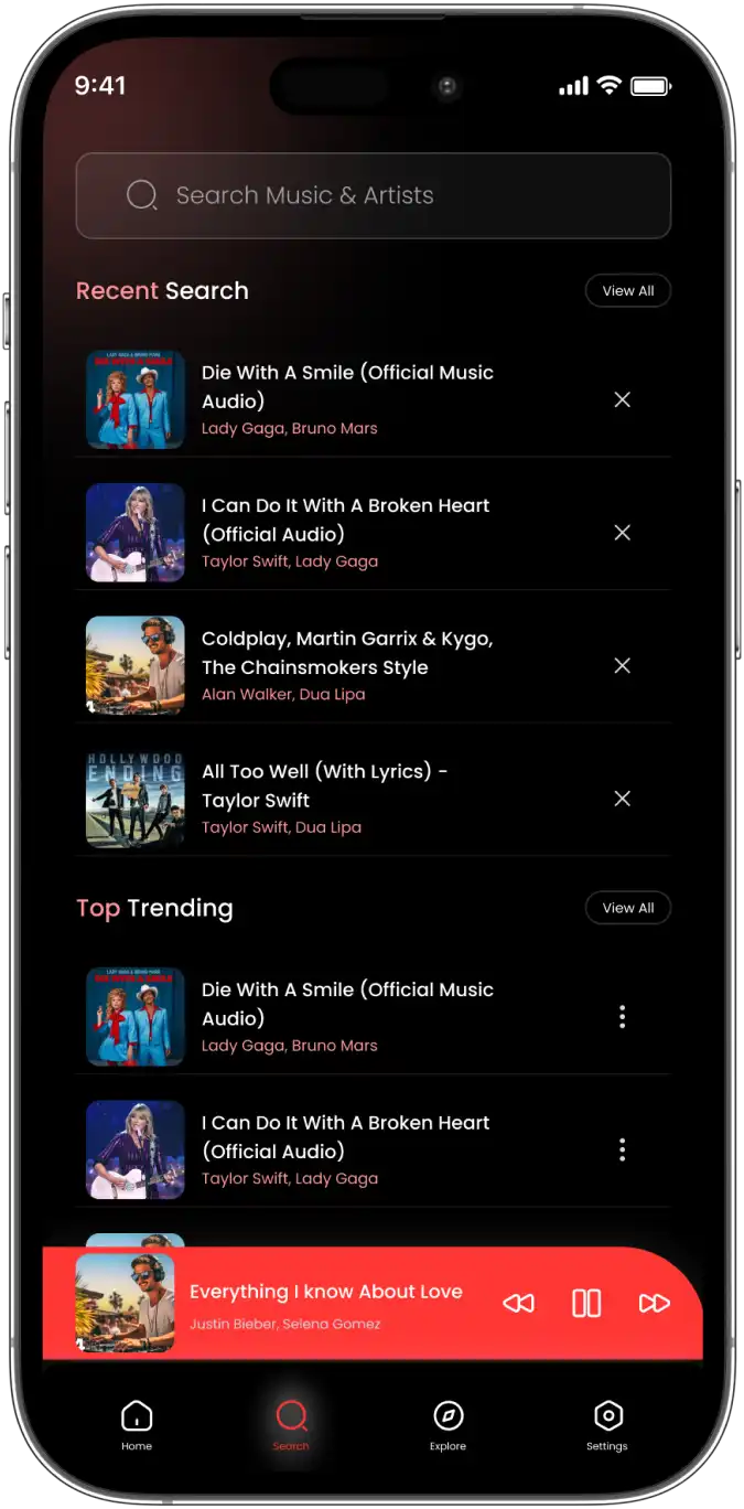 AI-Powered Music Search