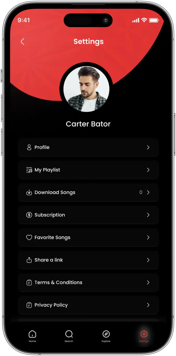 Personalized Settings