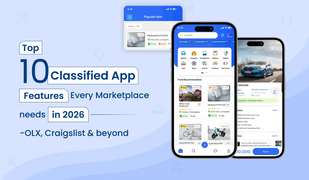 classified app features