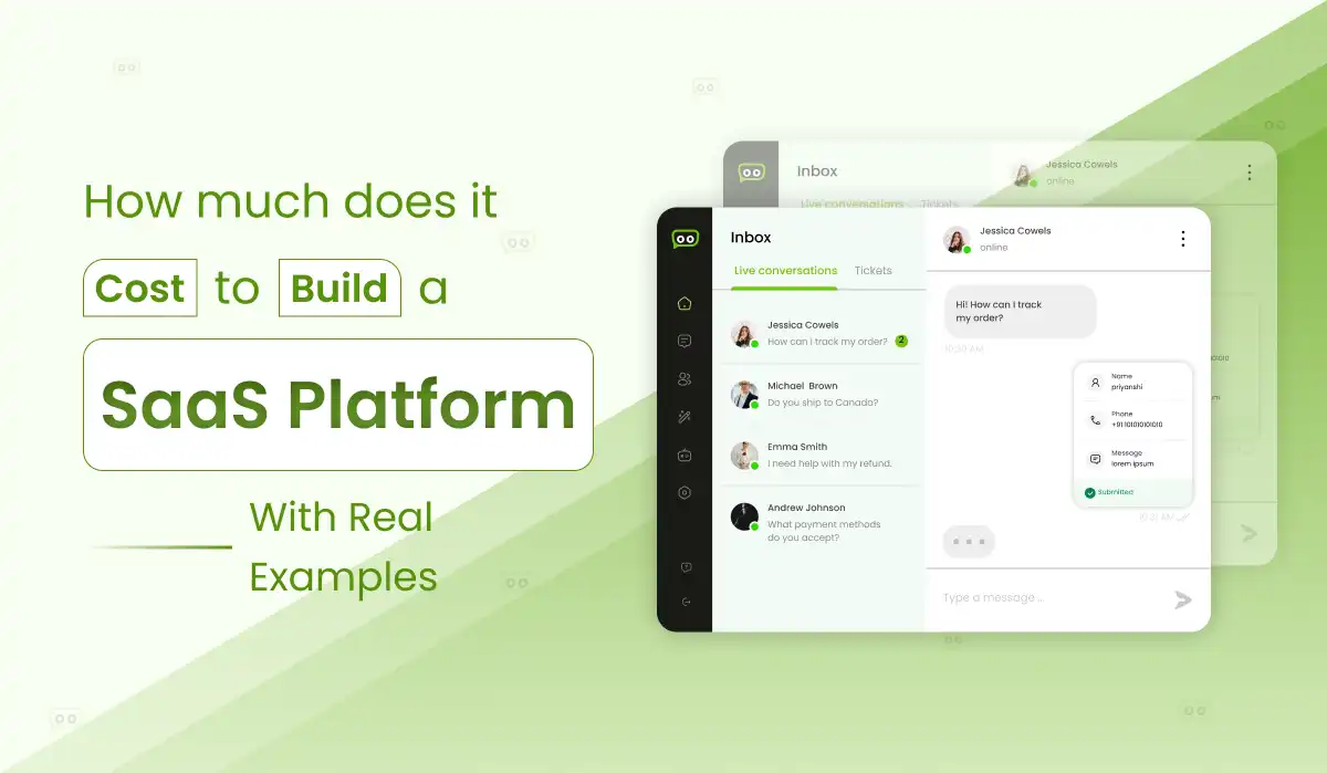 How Much Does It Cost to Build a SaaS Platform in 2026? (With Real Examples)